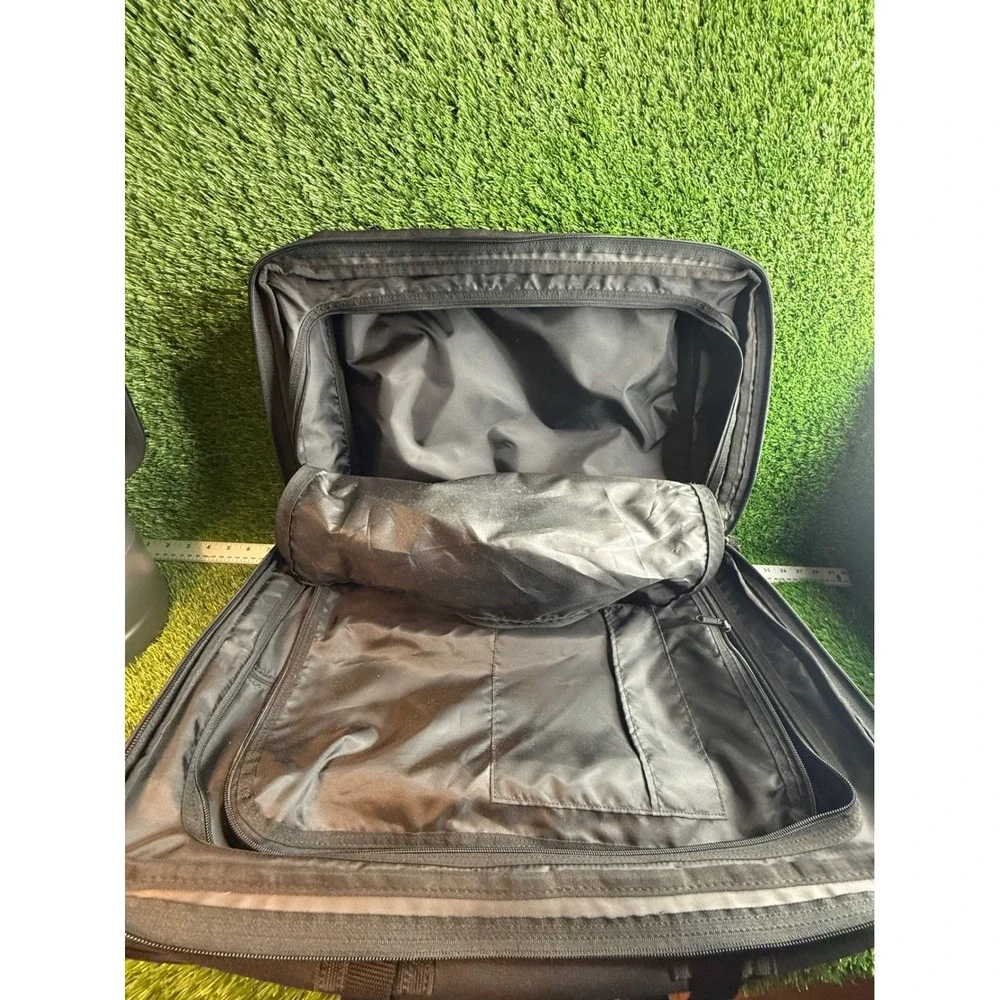 Eastpak Tranverz Rolling Luggage Suitcase Black 2-Wheel Softside Travel Bag